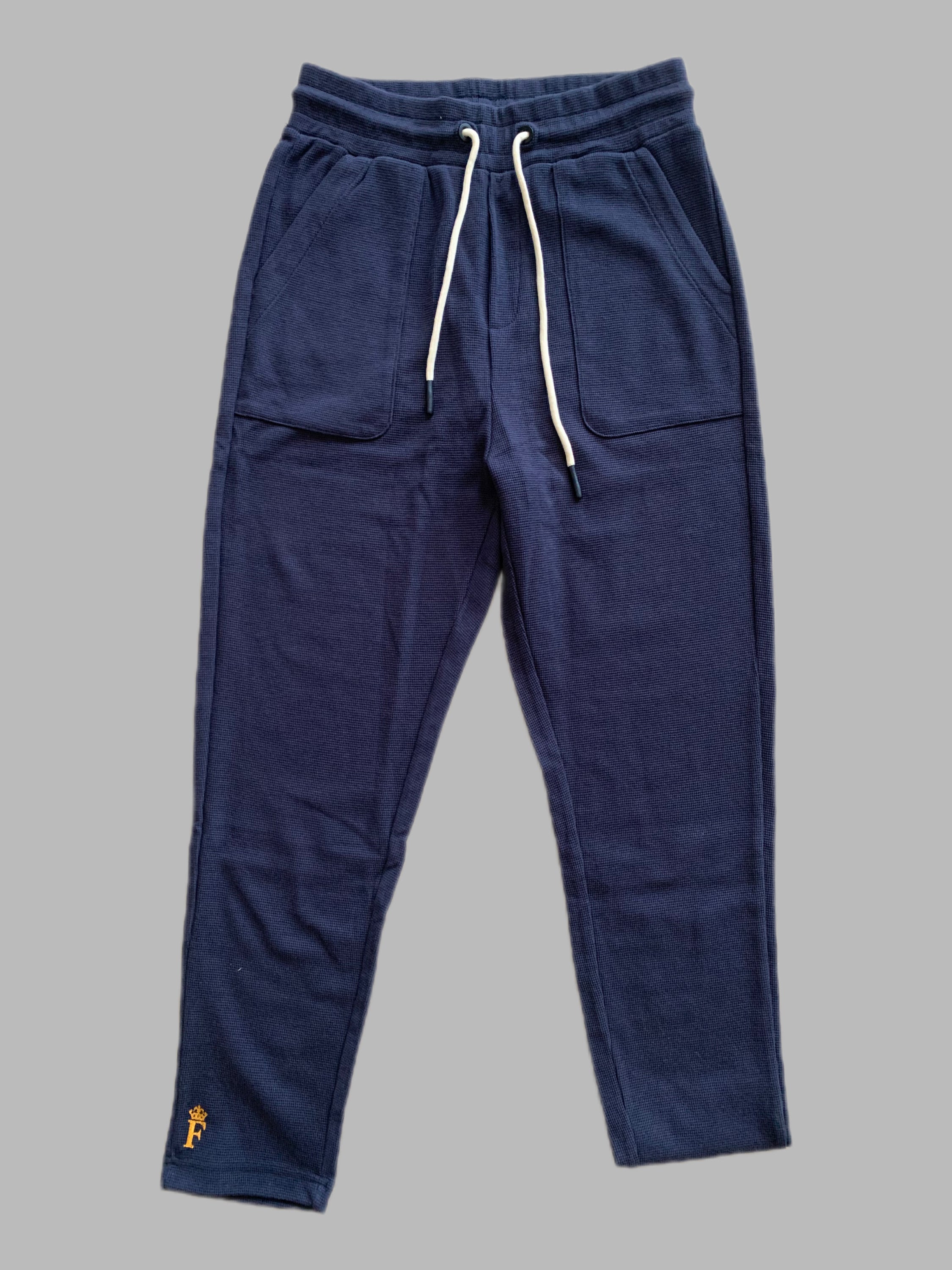 Waffle Cotton Sweatpants